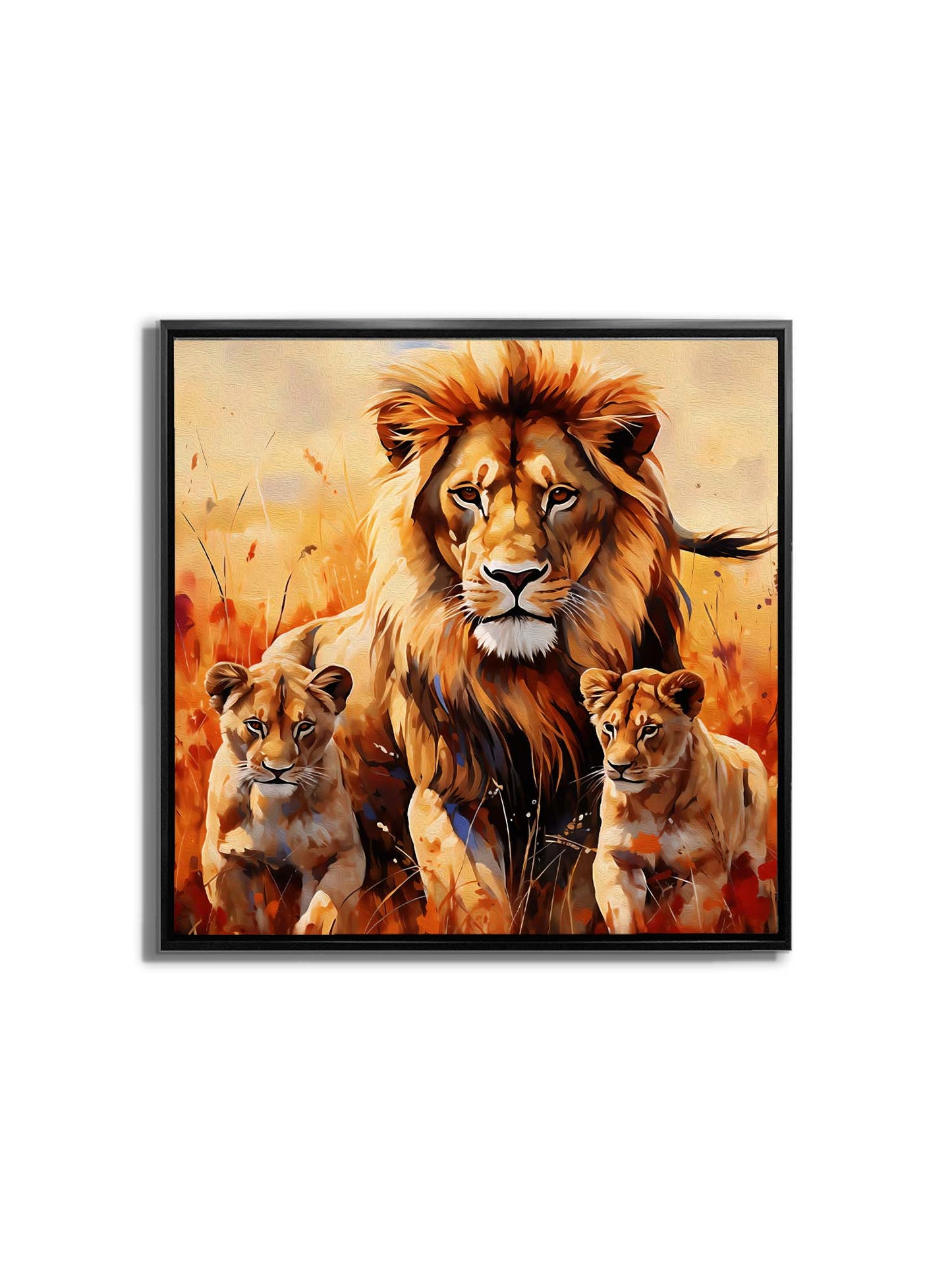 Family 36" x 36: Fine Art Canvas-2