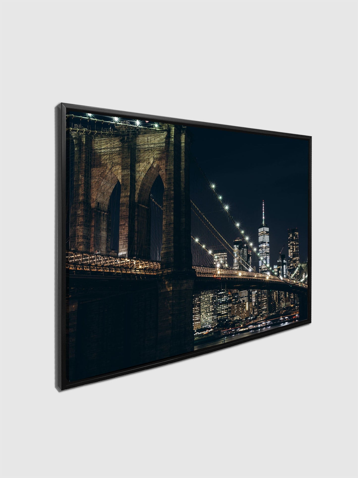 Cities Skyline-NYC Bridge-Canvas Wall Decor-4