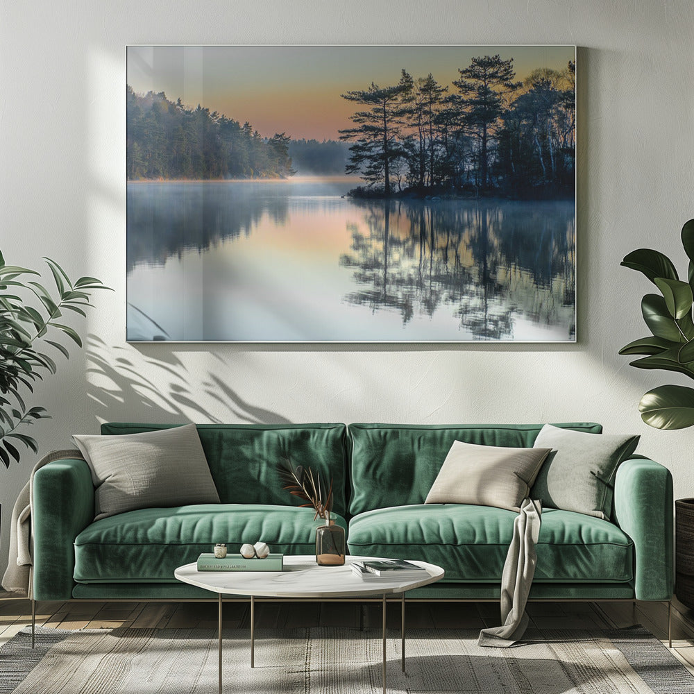 Wall art Before people wake-5