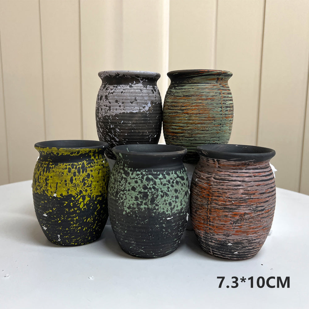Ceramic Clay Pottery Pots Set -2