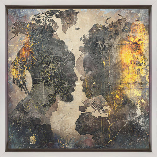 Wall art African Art Illustration Wallart 085-1