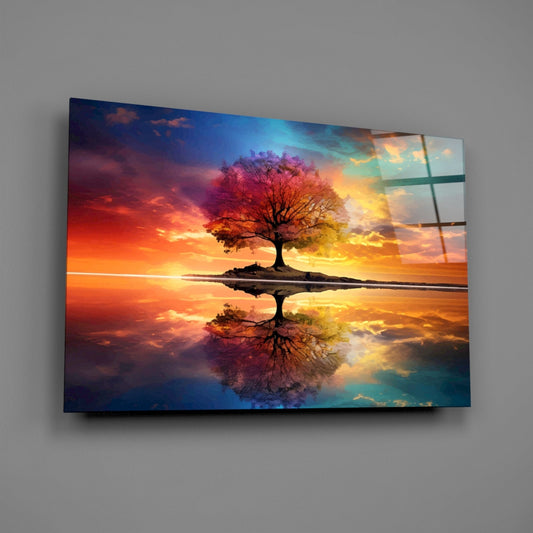 Tree Of Life Glass Wall Art-1