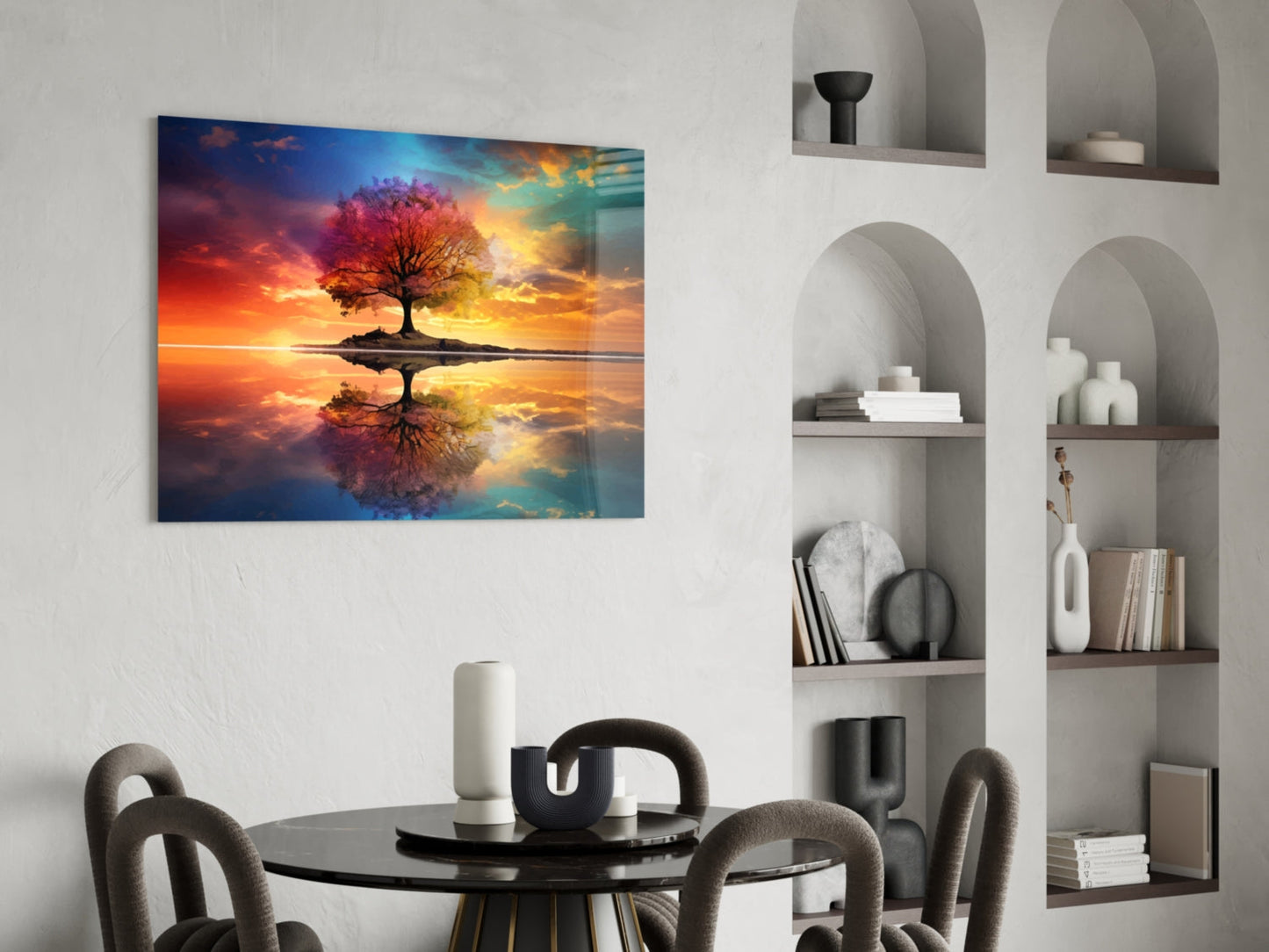 Tree Of Life Glass Wall Art-4