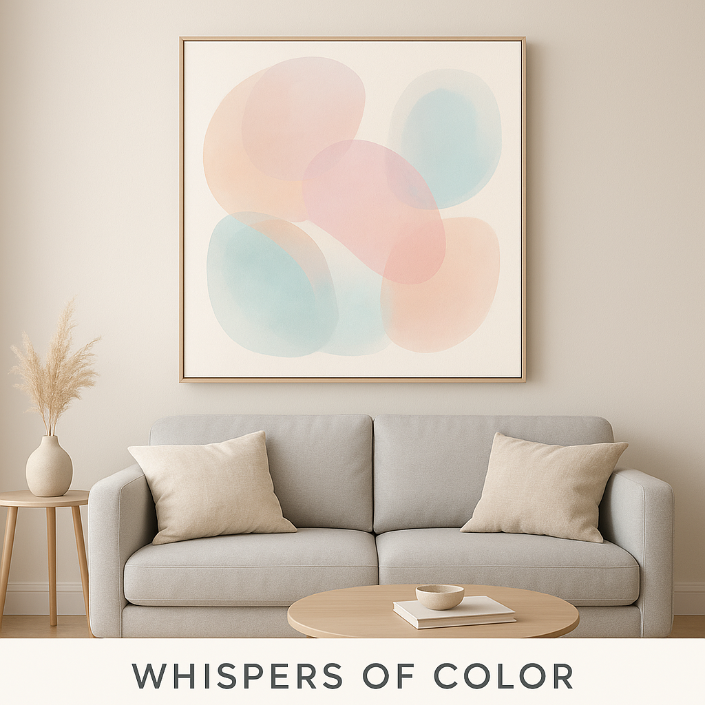 Whispers of Color — for soft, pastel or minimal art