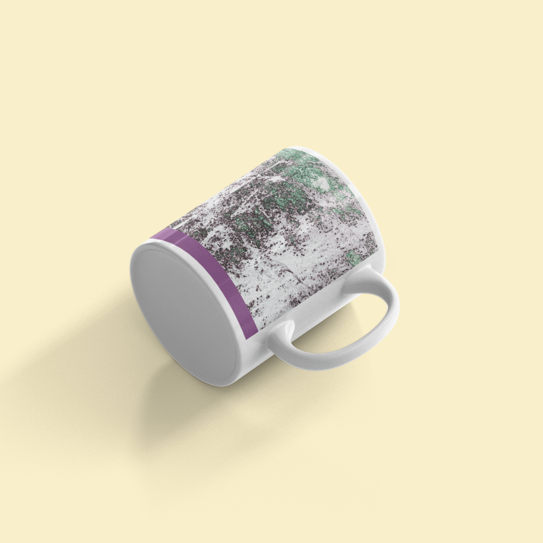 Forest Ceramic Mug, Garden Themed Mug | by Victory In Wellness-0