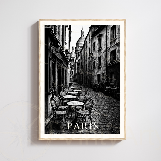 Affiche Paris | Poster Montmartre - Sacré Cœur | Affiche France-0