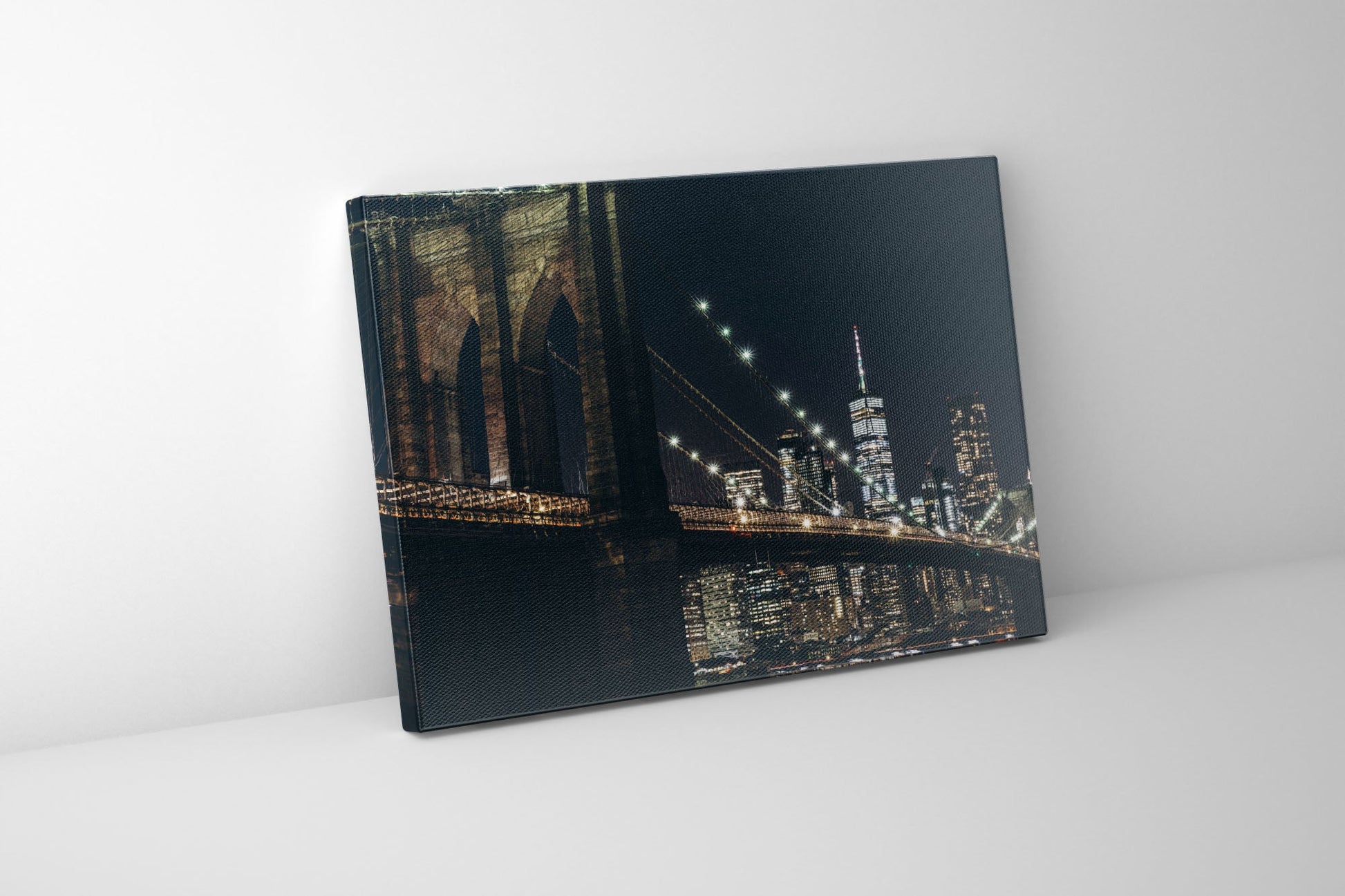 Cities Skyline-NYC Bridge-Canvas Wall Decor-1