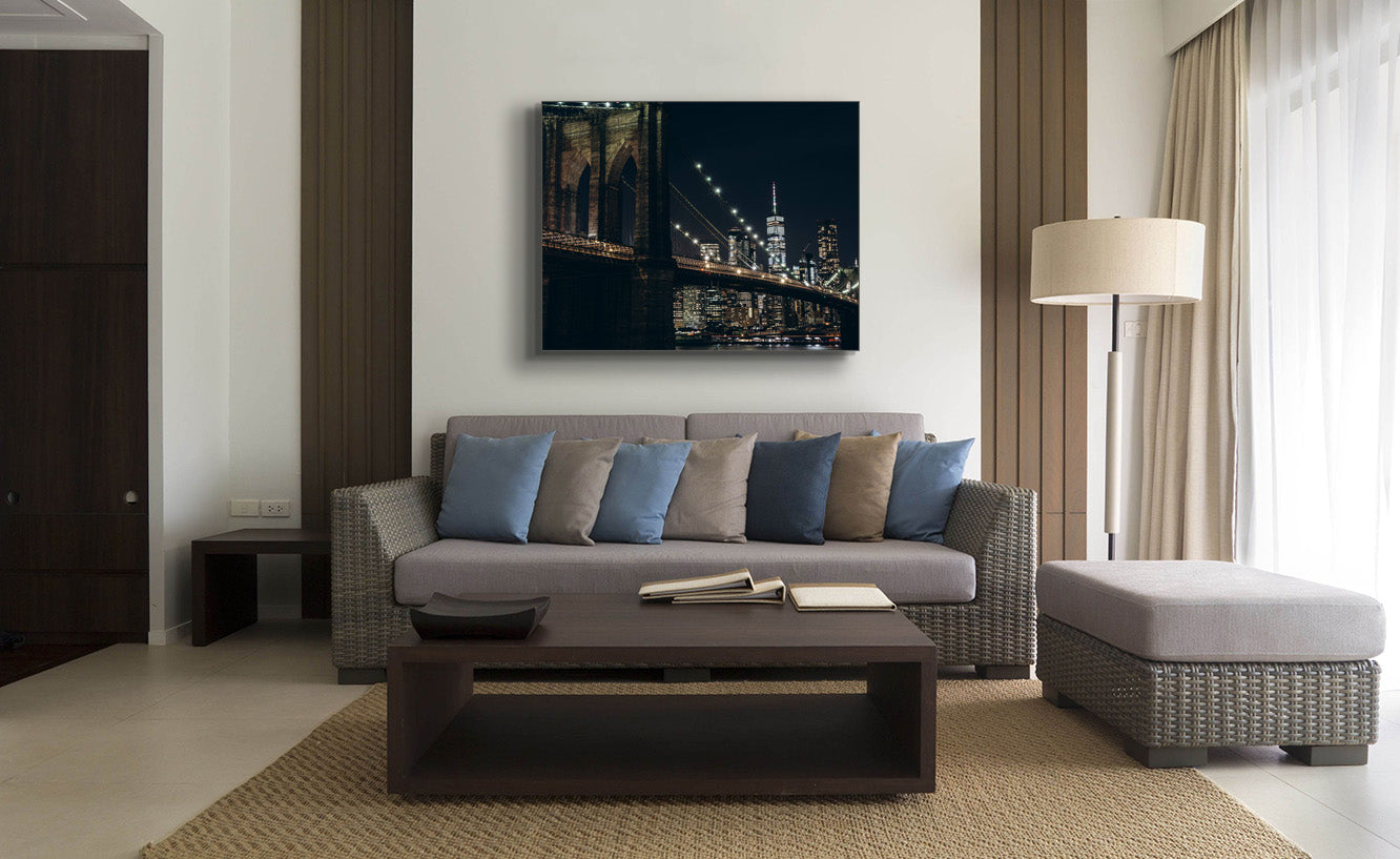 Cities Skyline-NYC Bridge-Canvas Wall Decor-2