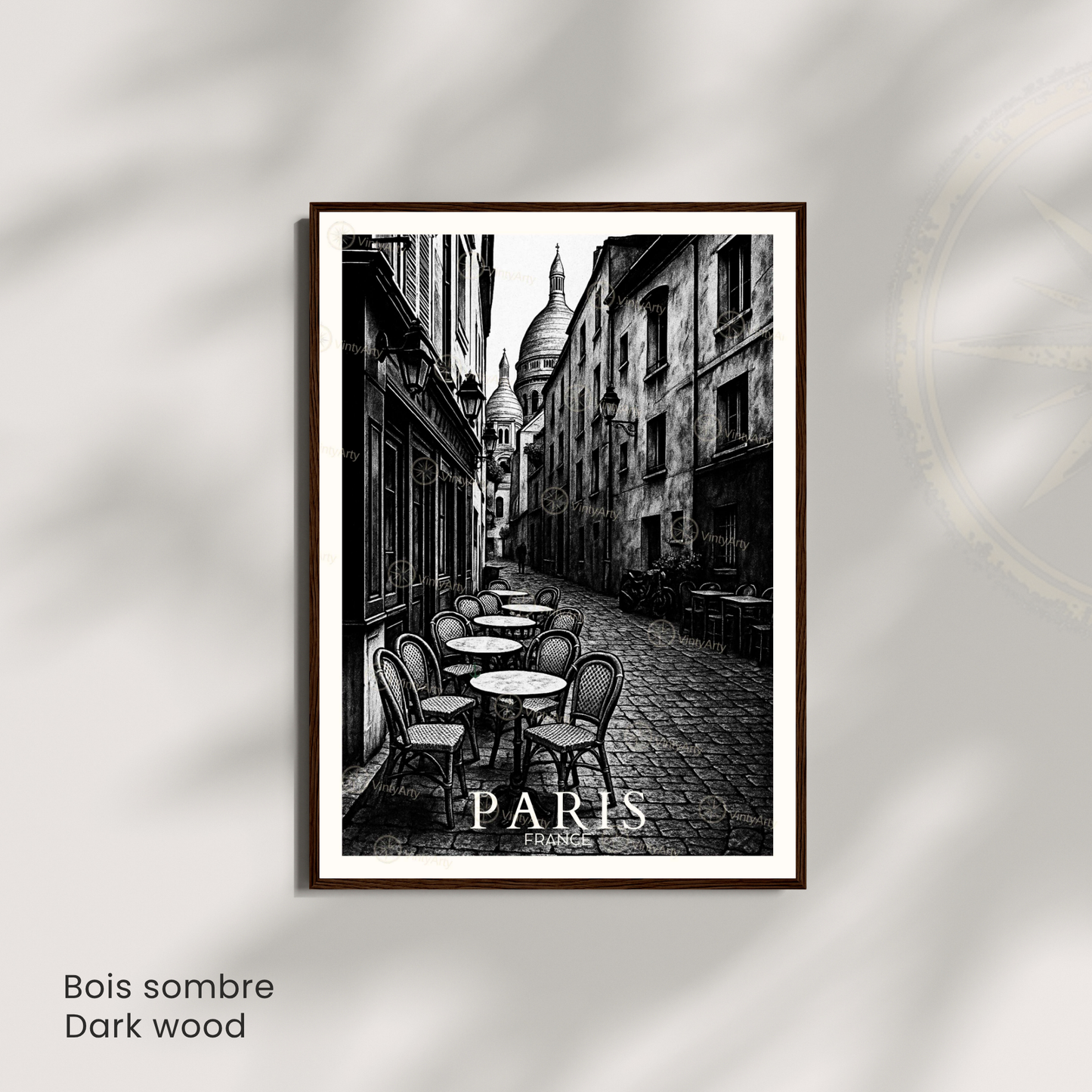 Affiche Paris | Poster Montmartre - Sacré Cœur | Affiche France-2