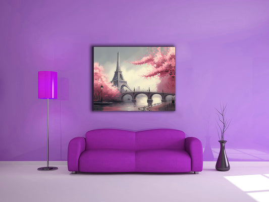 Canvas print-Eiffel Tower-Wall Art-1