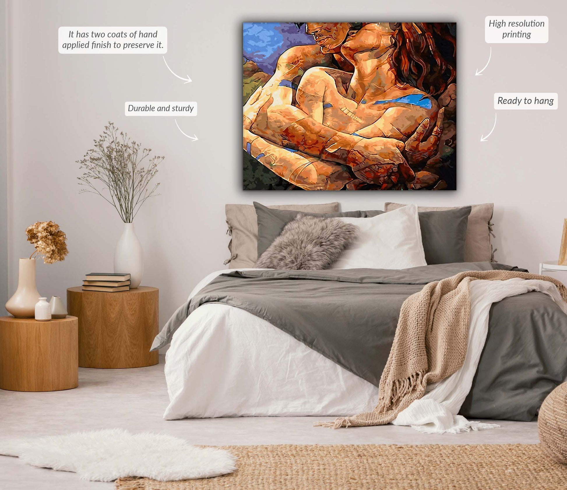 Wall Art Decor - Intimacy-Fine Art Canvas-2