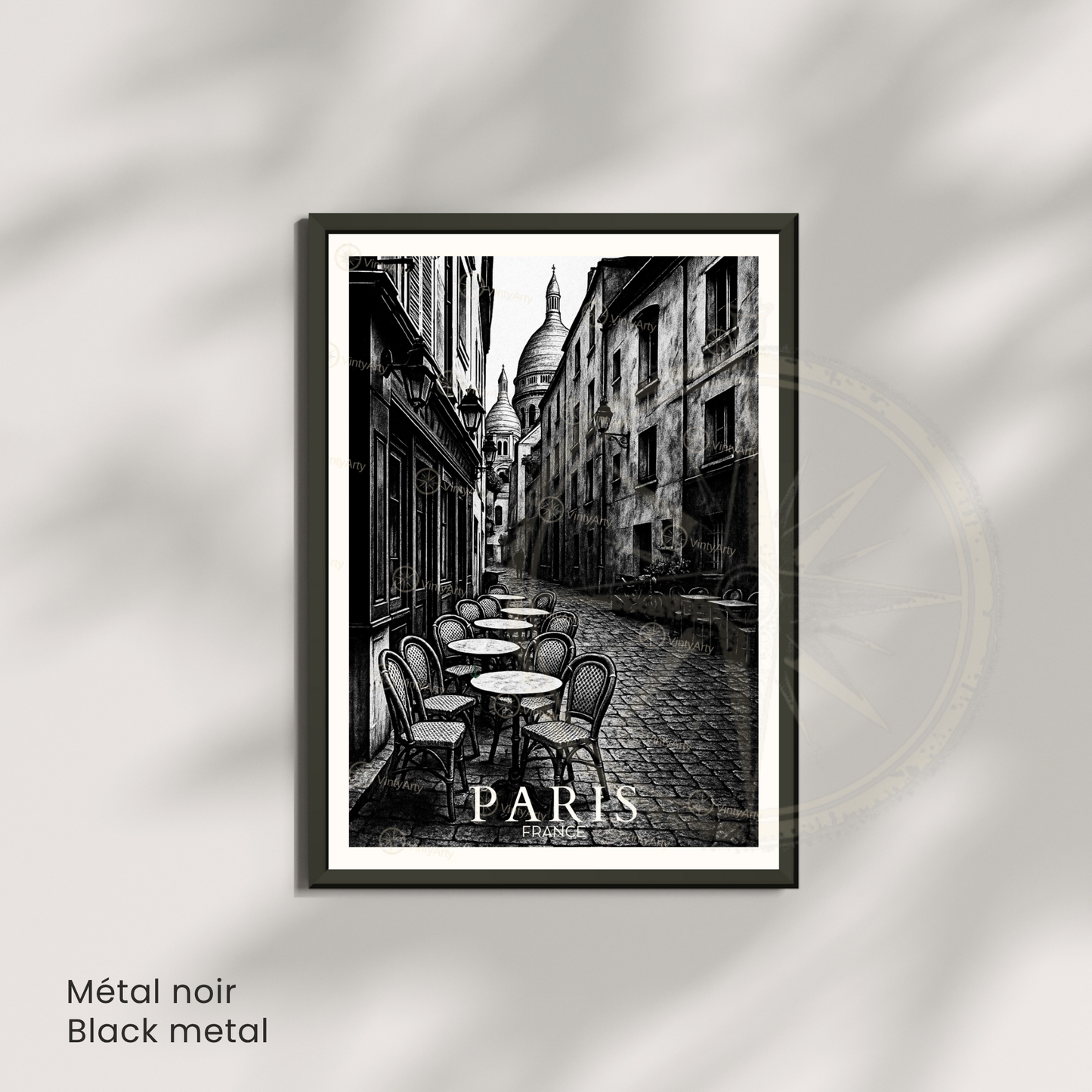 Affiche Paris | Poster Montmartre - Sacré Cœur | Affiche France-3