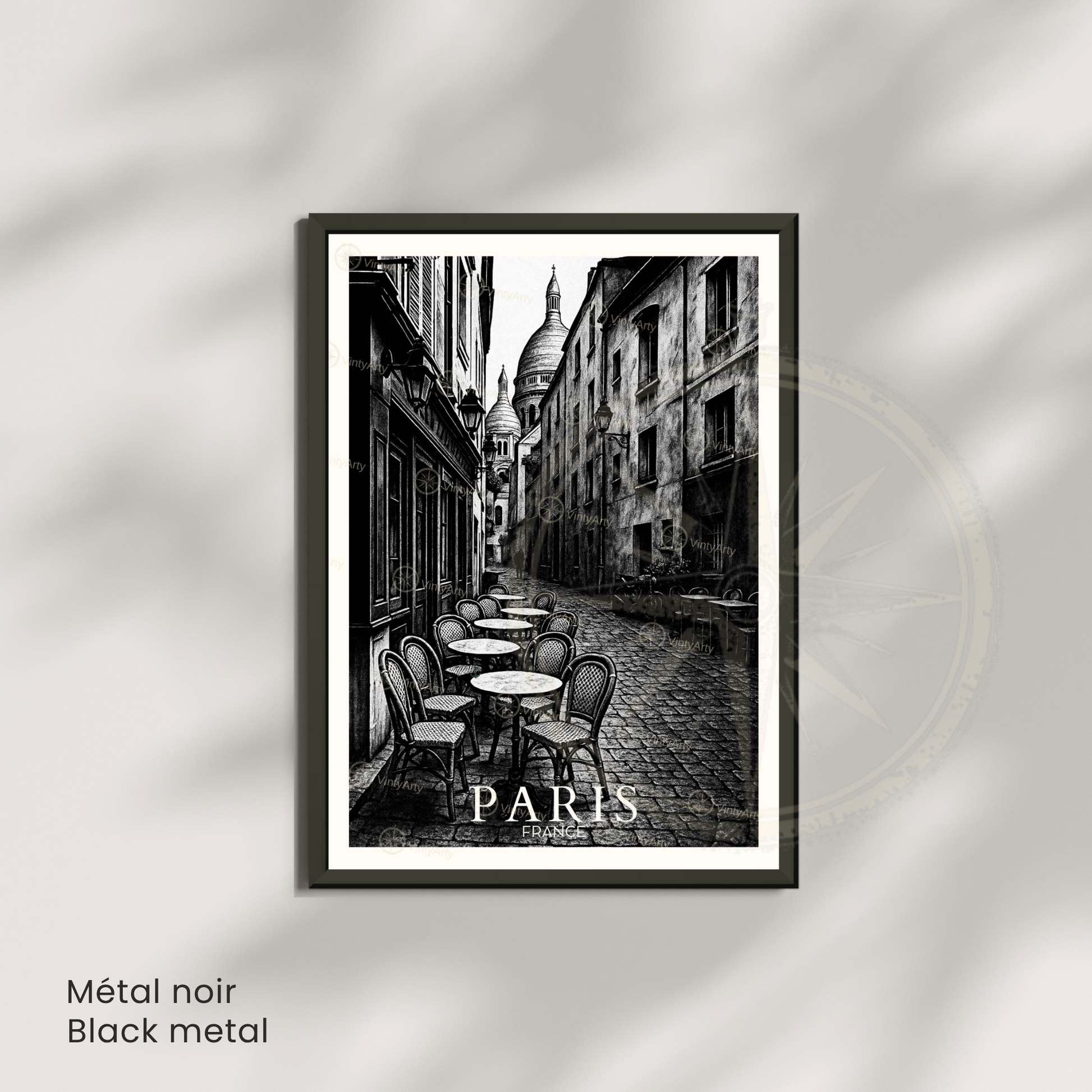 Affiche Paris | Poster Montmartre - Sacré Cœur | Affiche France-3