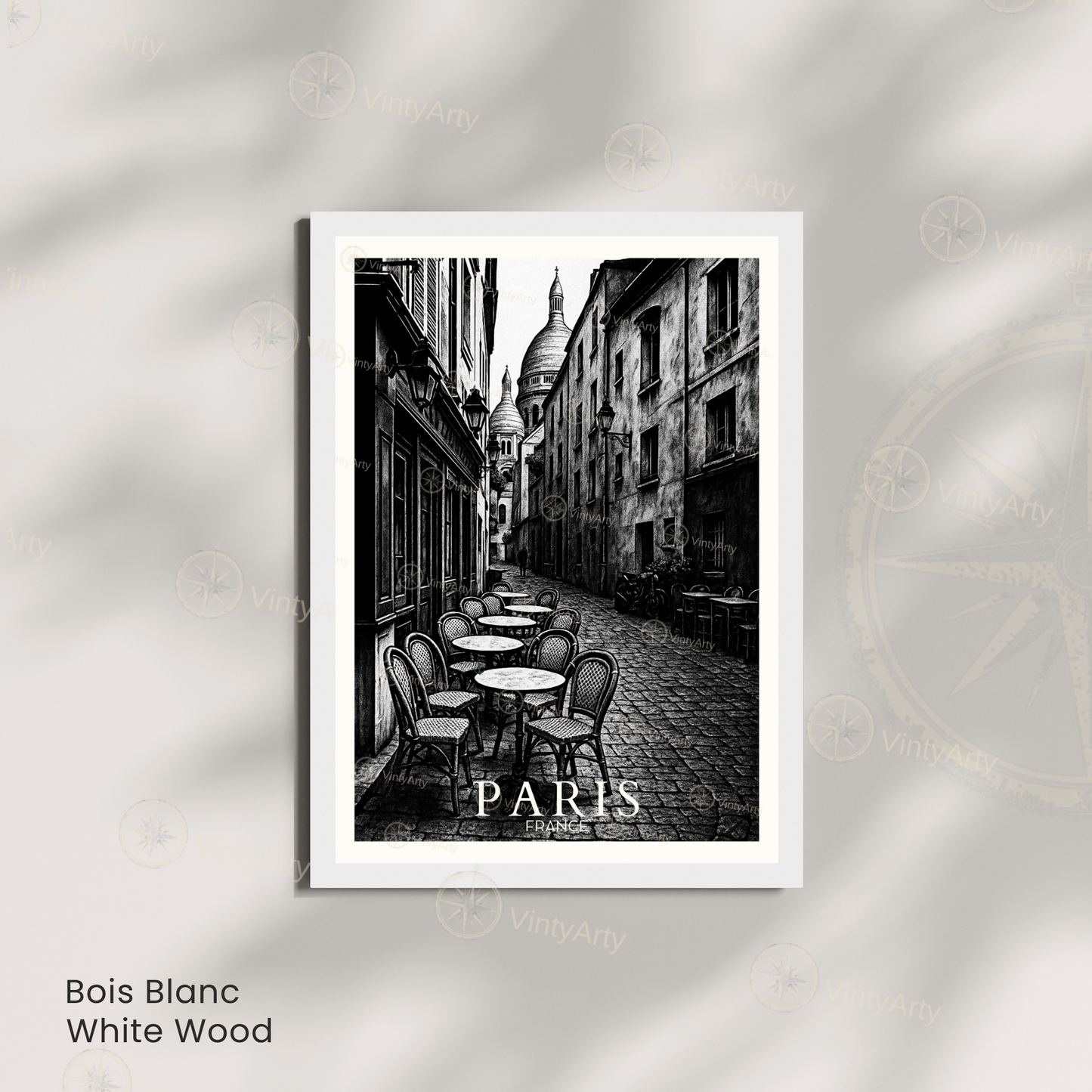 Affiche Paris | Poster Montmartre - Sacré Cœur | Affiche France-4