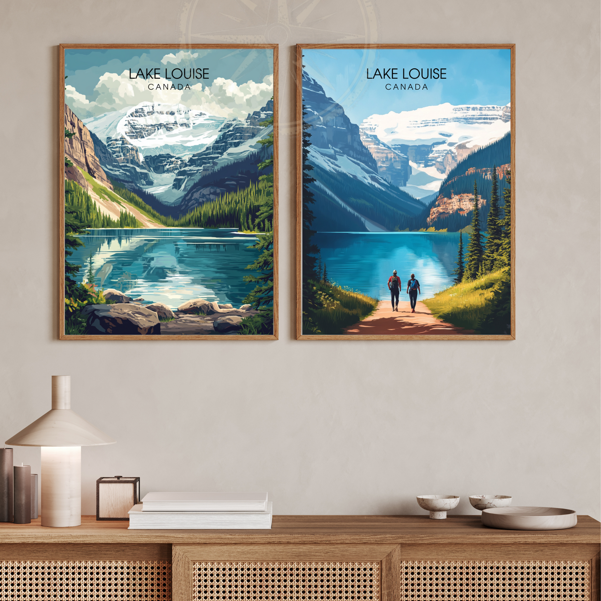 Affiche Lac Louise | Impression Canada | Affiche Lac-4