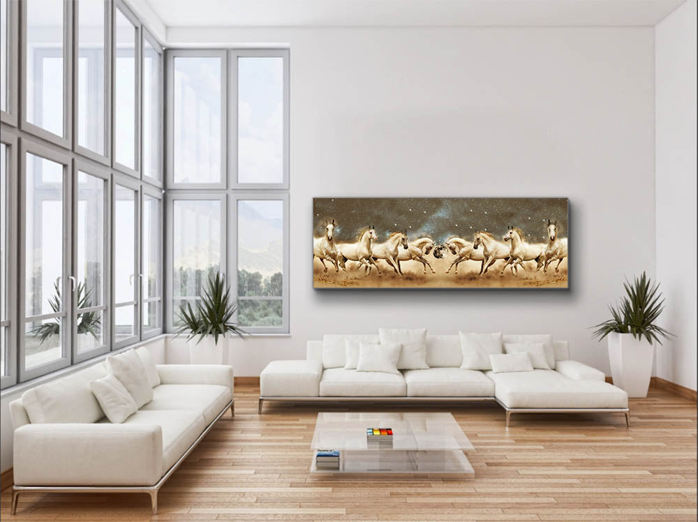 Genesis of a Unicorn Fine-Horse canvas-Wildlife Art-RGB varnish-2