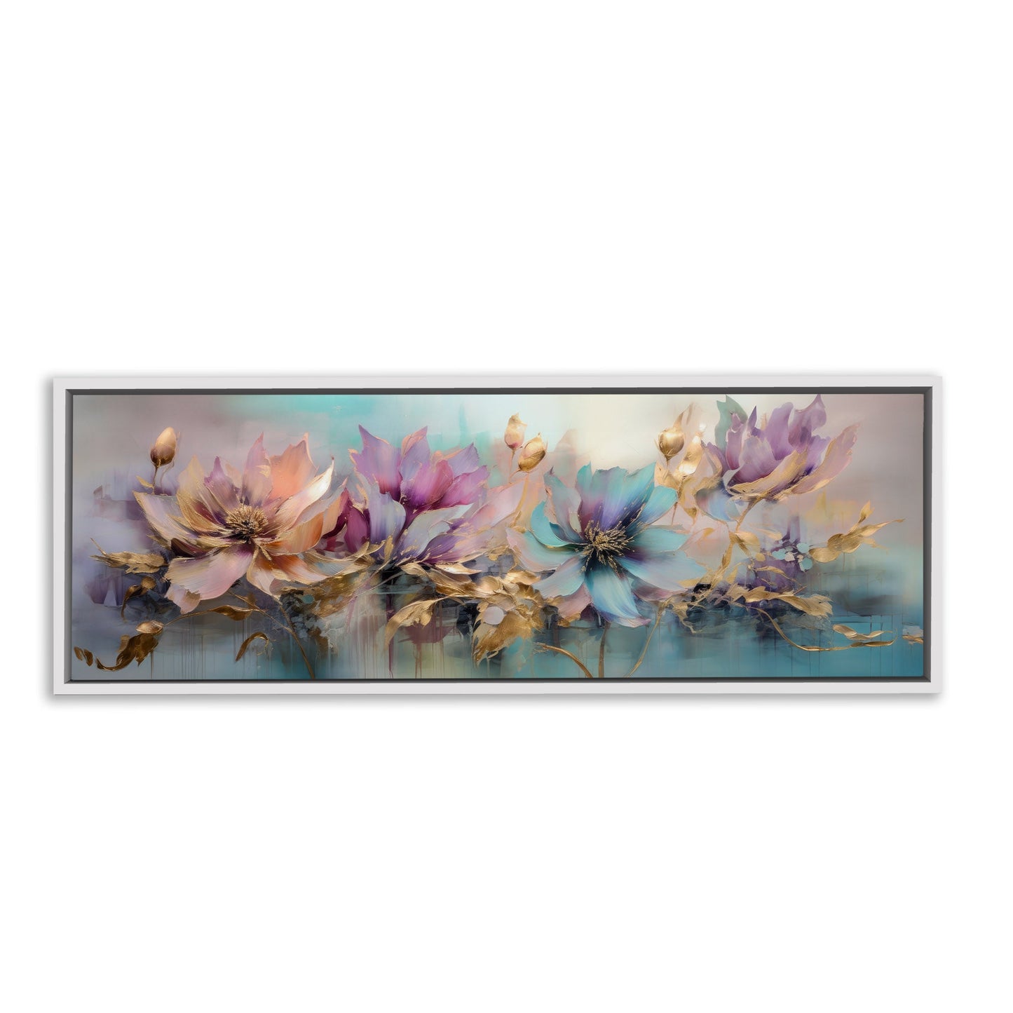 Flowers Canvas Art - Floral Symphony-Wall decor-7