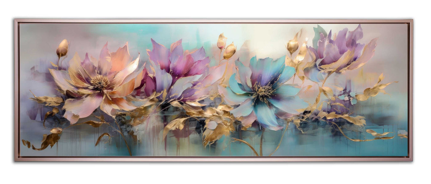 Flowers Canvas Art - Floral Symphony-Wall decor-6