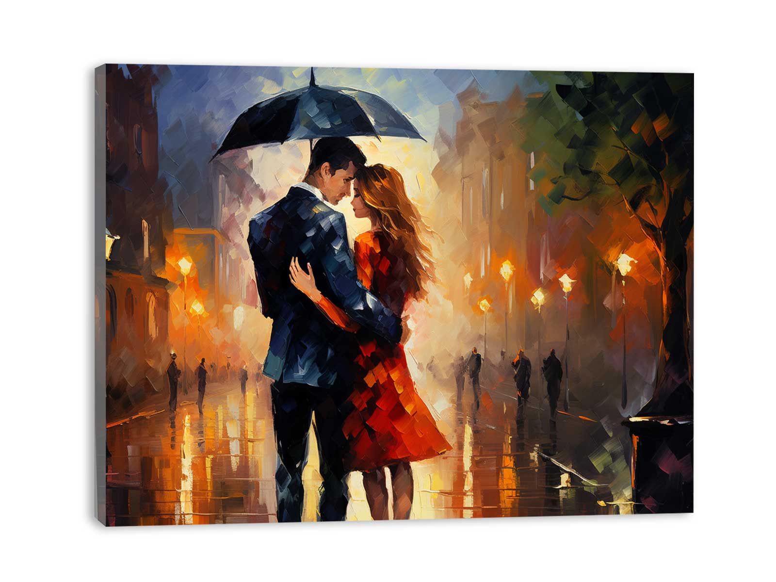 Couple Art Painting Canvas Art Print-3