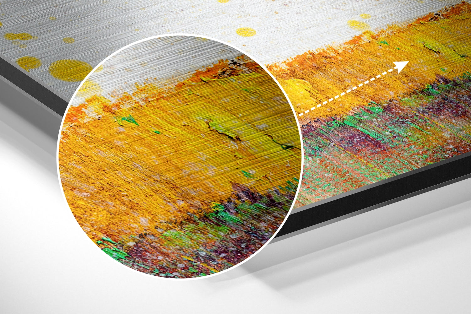 Lonely Tree Brushed Aluminium Dibond Wall Art-2