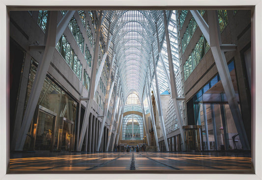 Wall art Brookfield Place, a poetic hymn of light & symmetry-1
