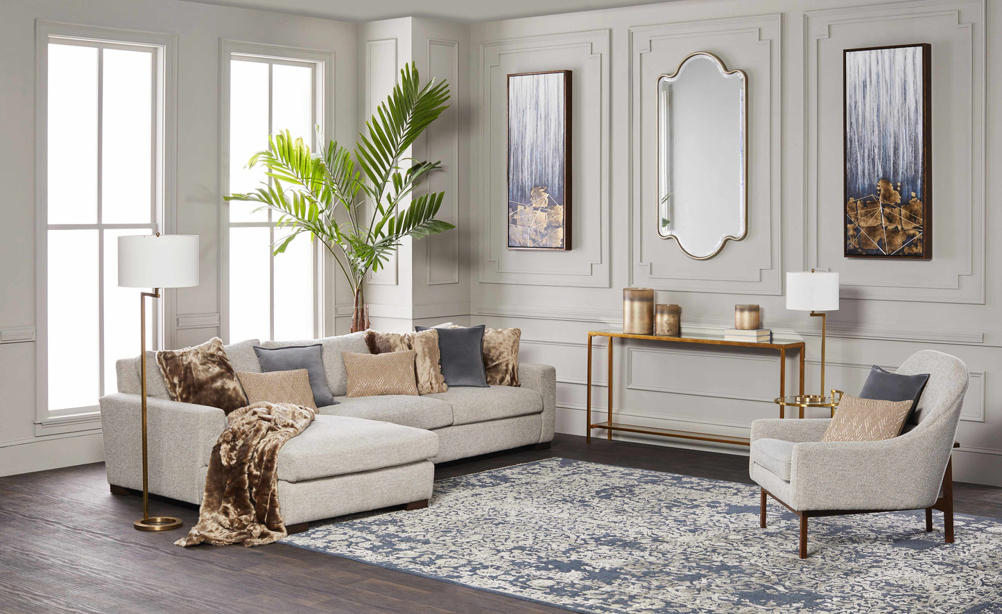 Babensham Contemporary Canvas Art Wall Decor-3