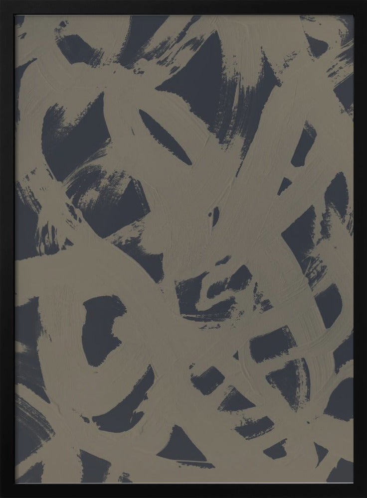 Wall art Abstract Brush Strokes 399Y-2