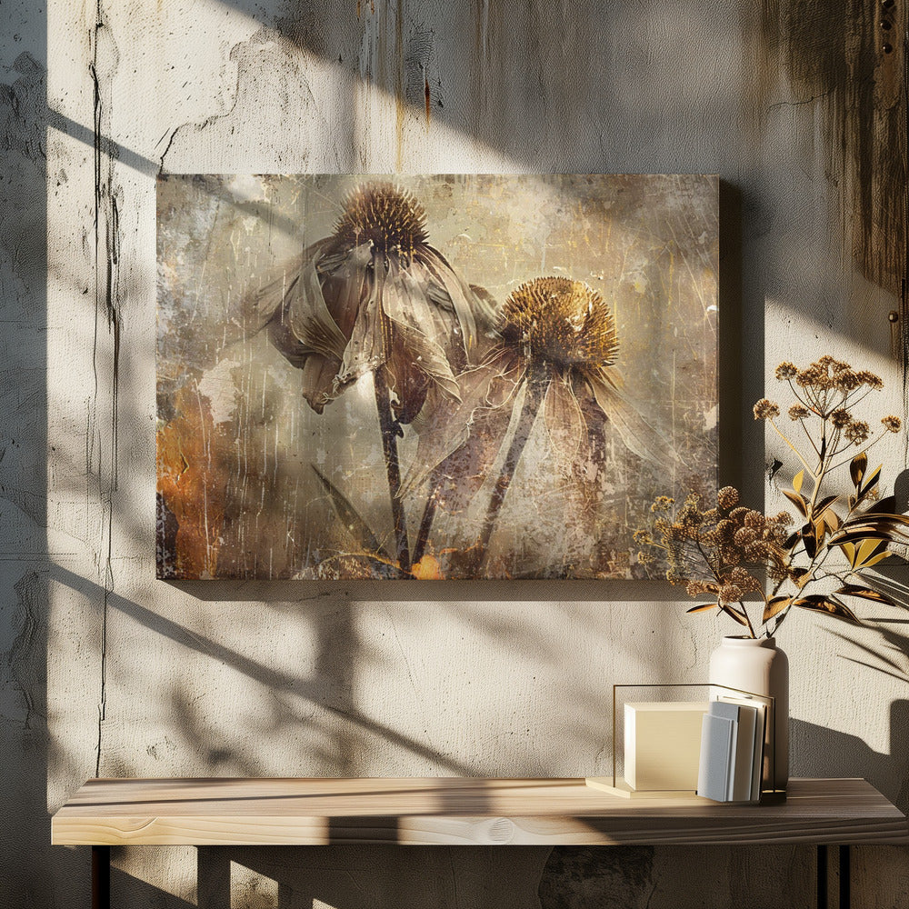 Flower Floral Art Illustration Wallart 082-4