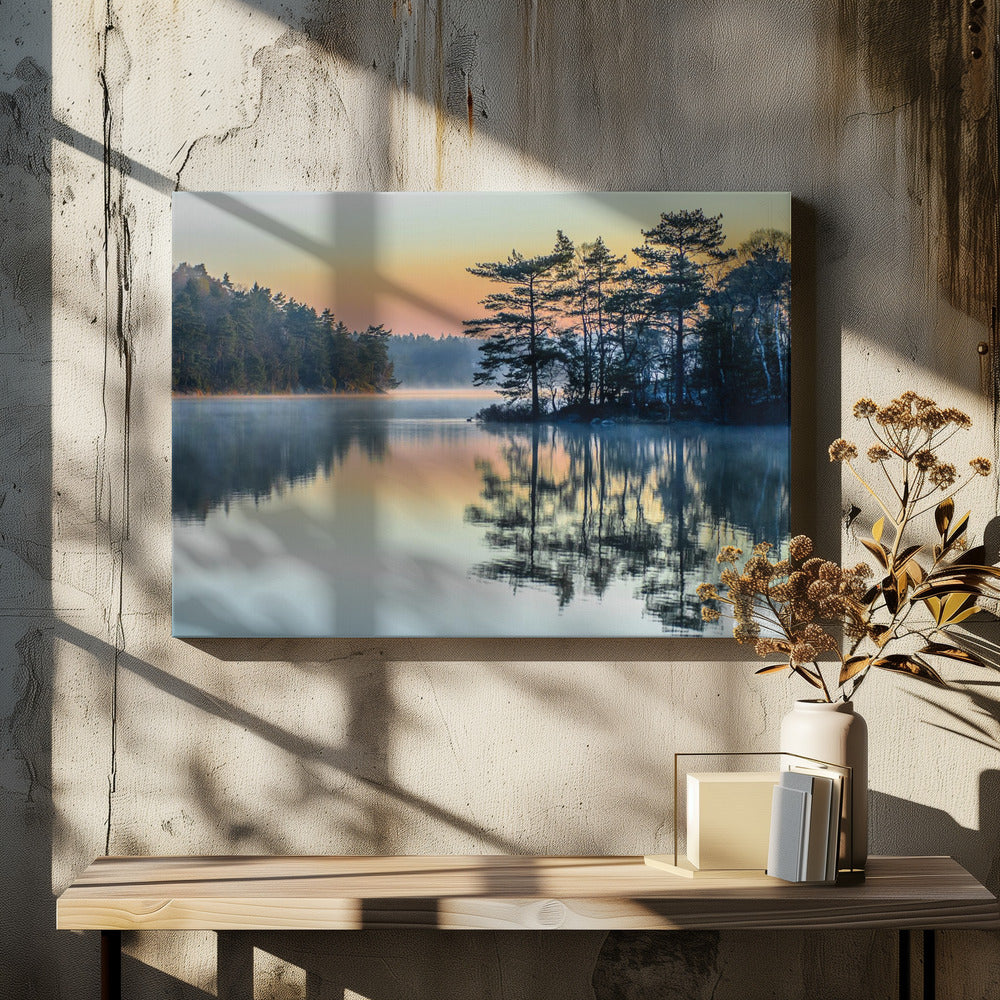 Wall art Before people wake-4