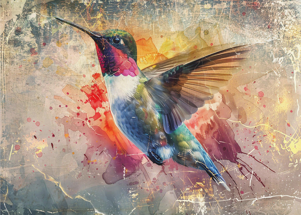 Wall art Bird Birds Animal Vintage Art Illustration Wallart 12-3