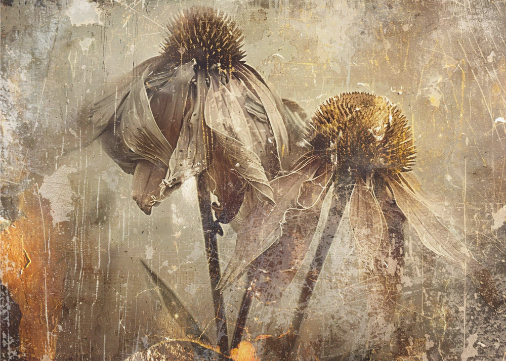 Flower Floral Art Illustration Wallart 082-3