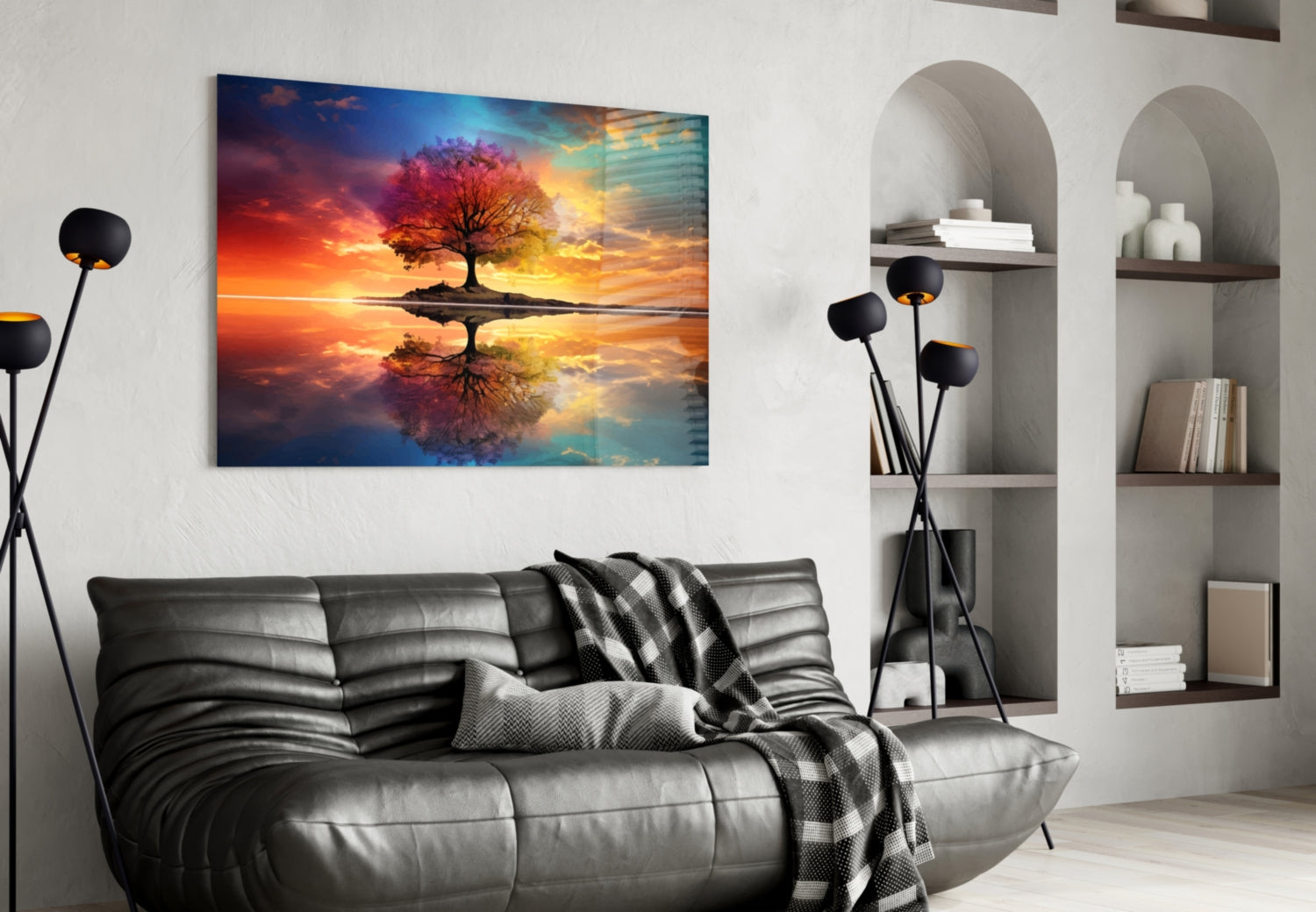 Tree Of Life Glass Wall Art-3