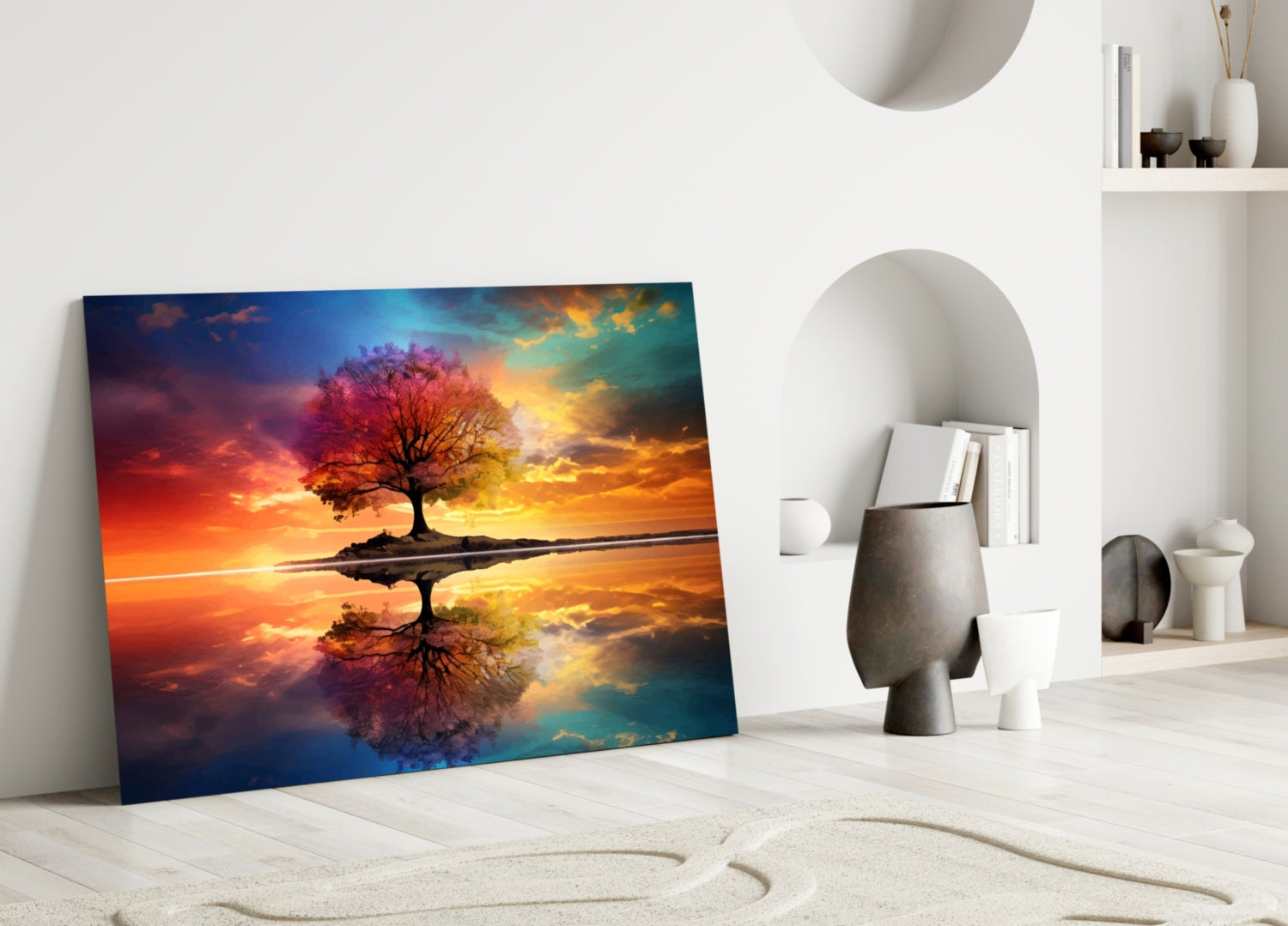 Tree Of Life Glass Wall Art-2